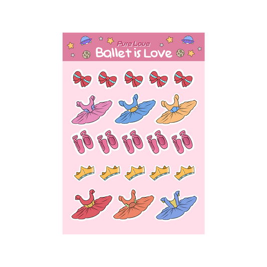 Ballet Costume Planner Sticker