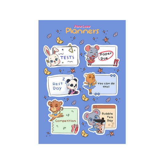 A+ Student Planner Stickers